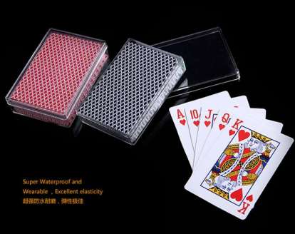 100% New Plastic/PVC Playing Cards